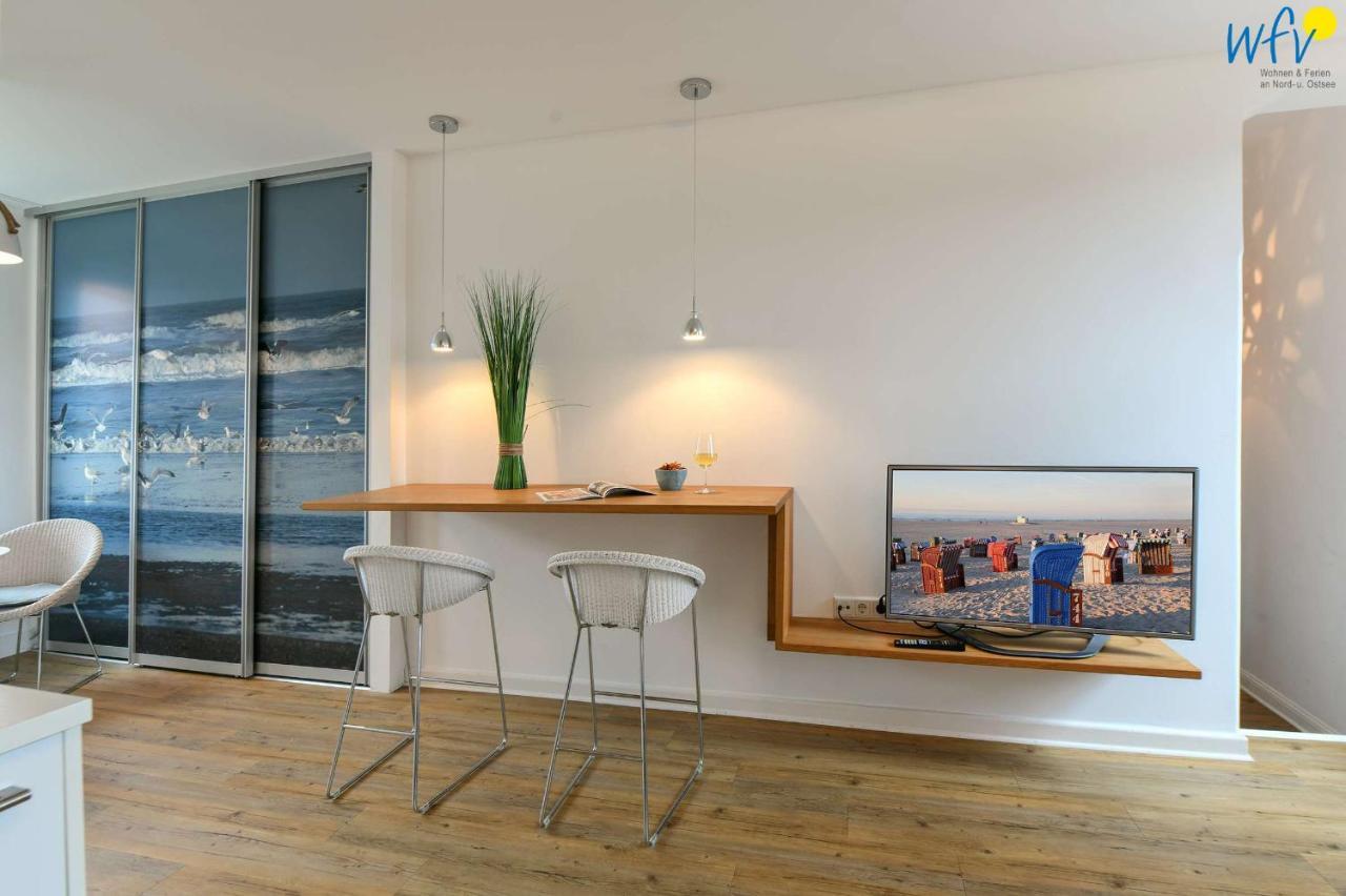 Haus Inselrose Ferienwohnung Wildrose Юст Екстер'єр фото